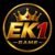 EK1 Game official logo for online gaming platform with modern design and secure mobile gaming experience